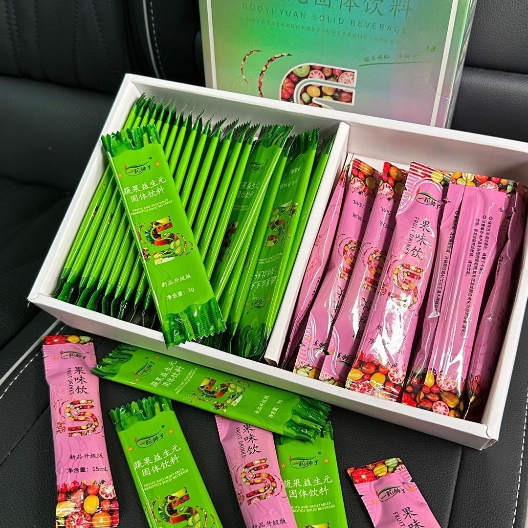 新日期一粒种子果蔬果益青汁复合绿水加强版微商快手同款包邮包