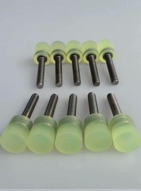 304不锈钢螺栓压块聚氨酯防撞头外螺纹M6/M8缓冲头机械垫脚C-UNCH