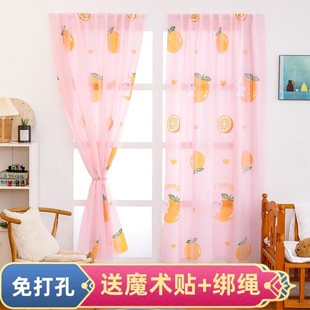 2025新款 好货窗帘半遮光卧室超强隔音免打孔魔术贴安装 遮阳布客厅