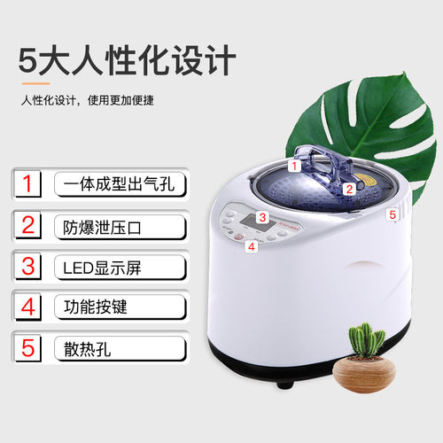 热销厂家直供家用跨境熏蒸熏蒸蒸汽机机仪熏蒸锅桑拿浴箱汗蒸箱汗