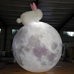 充气闭气气模星球充气球pvc升空装饰落地球充气球led灯光广告球