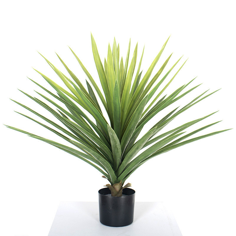 热带沙漠植物仿真剑兰绿植盘栽北欧仿真铁树剑麻植物大型盆栽