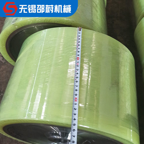 批发刮泥机轮架行走轮滚聚氨酯聚氨酯轮滚轮配件聚氨酯定向脚轮