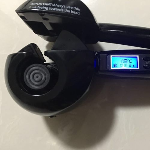 热销液晶全自动卷发器卷发lcd温度显示卷发器电动拳头蜗牛