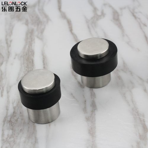 热销304不锈钢圆形防撞门顶门阻地装式加厚实心圆柱防撞静音门碰