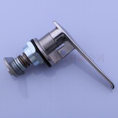 hx024不锈钢执手锁不锈钢门把手锁配电网络机柜锁箱柜门锁