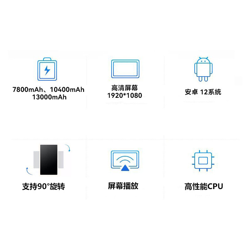 热销21.5/27寸可移动智能闺蜜机娱乐学习直播高清液晶平板触摸随