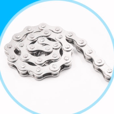 304不锈钢自行车链条081 083 085节距12.7mm自行车配件链条不生锈