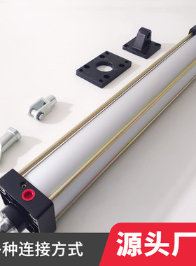 热销厂家直供sc320/200/160/125/100大缸径气缸作用气动标准双sc