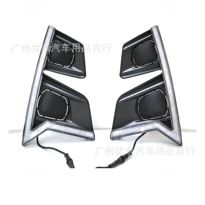 适用于五十铃DMAX2021日行灯LED雾灯ISUZUdmax雾灯D-MAX日行灯