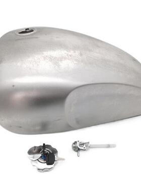 复古摩托车改装毛胚油箱 鑫源400 cncg125改装配件 带油箱开关