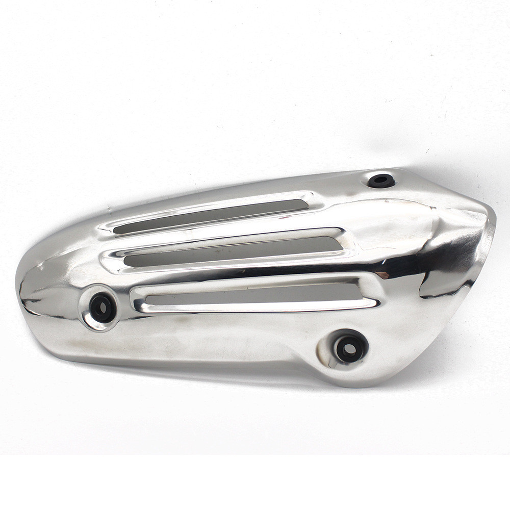 热销适用于三阳飞度四4排气罩改装不锈钢防烫罩带隔热棉安装套装