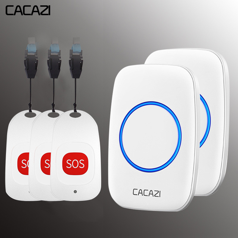 老人随身紧急呼救器家用病人床头叫人铃远程一键呼救报警器平安钟