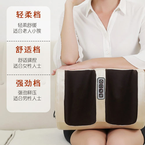 热销多功能腿部按摩器全自动揉捏按脚足疗机脚底小腿足底部脚部按