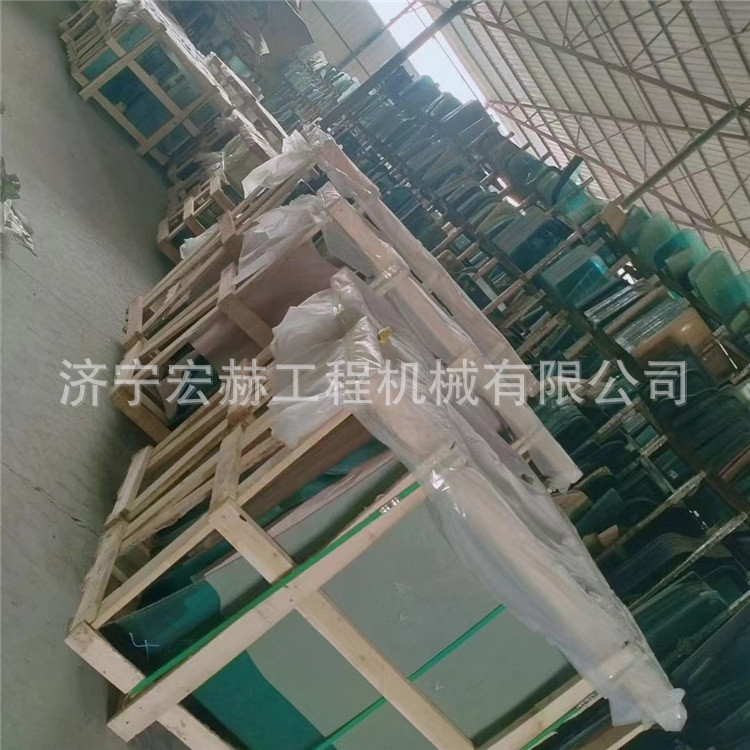 热销sy215-8sy330sy385挖掘机玻璃钢化夹胶推拉前挡框后档