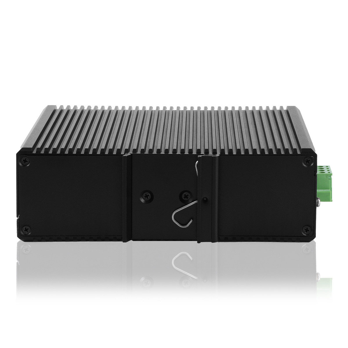 工业千兆8口管理型交换机56G带4光口IP40防护DIN导轨安装POE可选