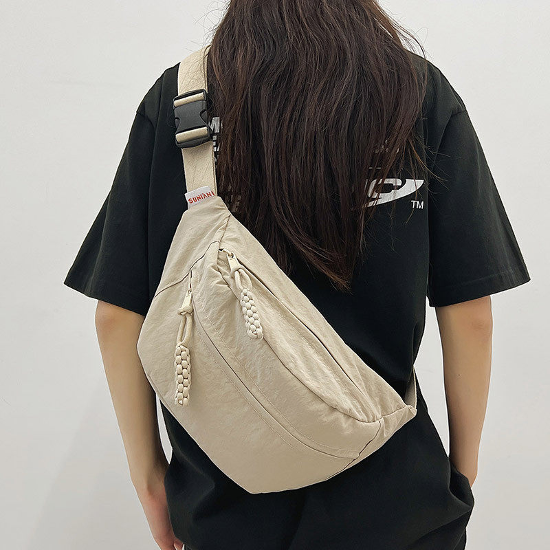 2025新款胸包女日系小挎包单肩包小背包男女斜挎包运动潮流腰包女,箱包皮具/热销女包/男包,胸包,淘宝优惠券,粉丝福利购,淘宝优惠卷