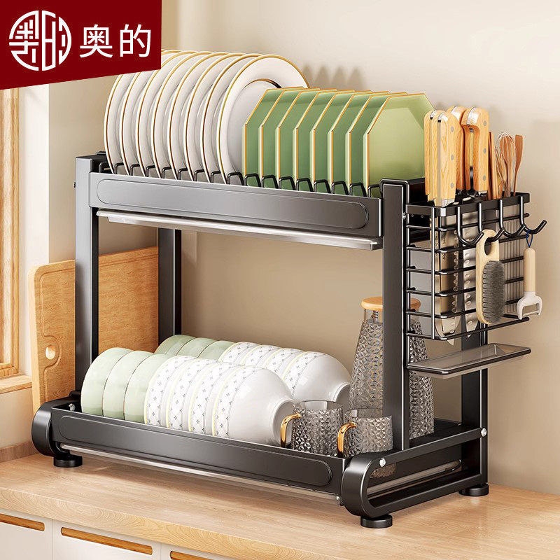 洗碗棉沥水架厨房碗架碗柜置物架家用台面多功能放碗盘碗筷碗碟收,厨房/烹饪用具,碗架,淘宝优惠券,粉丝福利购,淘宝优惠卷