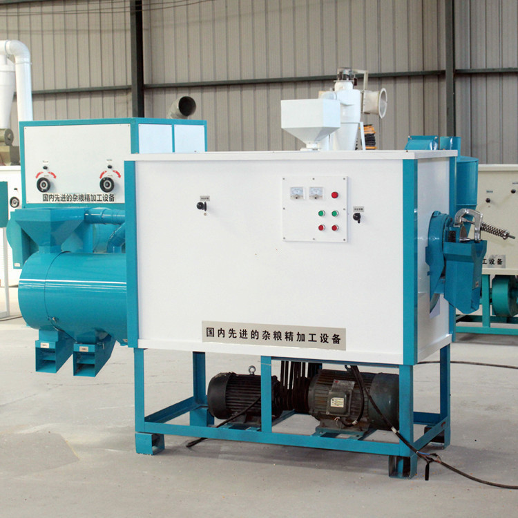 热销荞麦玉米脱皮制玉机辽宁稻麦去皮抛光碾米机糁米制糁磨面机