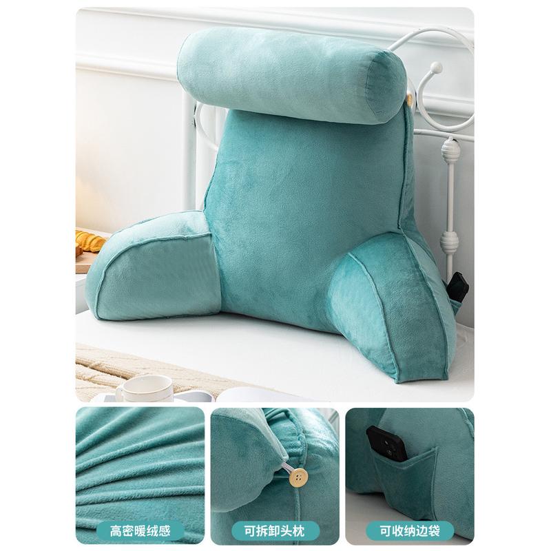 2025简约新款无床头软包靠背床头防撞大靠枕办公室久坐护腰靠背垫
