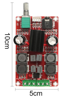 热销xh-m1892*50w数字功放板dc24vtpa3116d2立体声双声道功放板