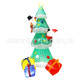 节日圣诞节气模装 饰充气圣诞老人气模活动道具充气圣诞树模型