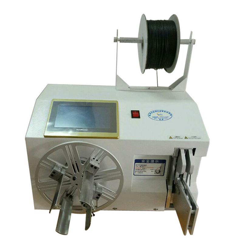 热销自动绕线扎线机批发直供线束扎绕扎带机束线口径3-28捆扎机