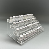 亚克力口红展示架化妆品冻干粉润唇膏陈列架小粉瓶彩妆收纳架