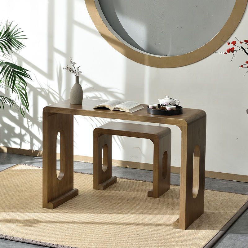 热销实木桐木琴桌共鸣古琴桌仿古琴桌古筝书法桌茶艺桌凳国学桌凳