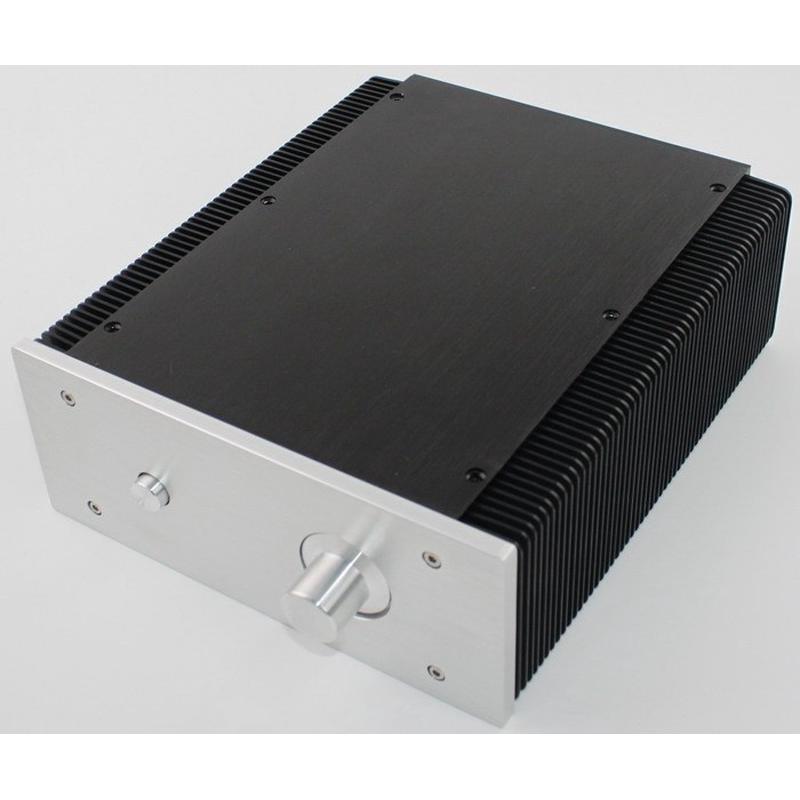 热销cj0004-wa5功放机箱全铝机箱甲类机箱金嗓子散热机箱