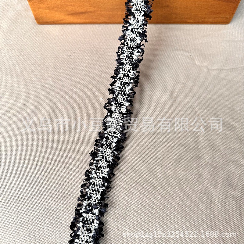 毛须蕾丝花边材料包装花边辅料批发现货服装棉线辅料手工流苏配饰