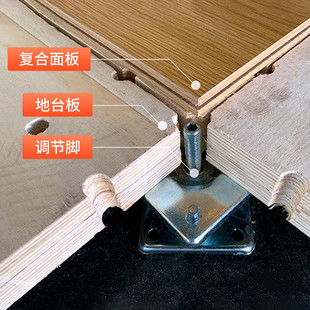 批发酒吧活动汽车展木质地台板调节脚车展地活动展会台板地台