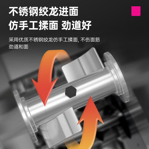 热销乐创商用全自动对辊馒头和面单位学校食堂圆馍机面食餐馆不锈