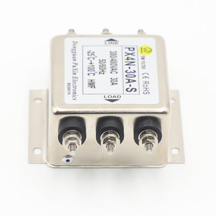 件px4n 热销普鑫原厂直销三相滤波器380 480vac大功率频率滤波元