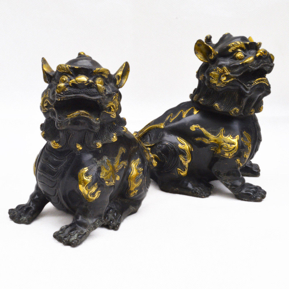 铜器雕塑家居独角铜雕金属工艺品商务貔貅创意摆件