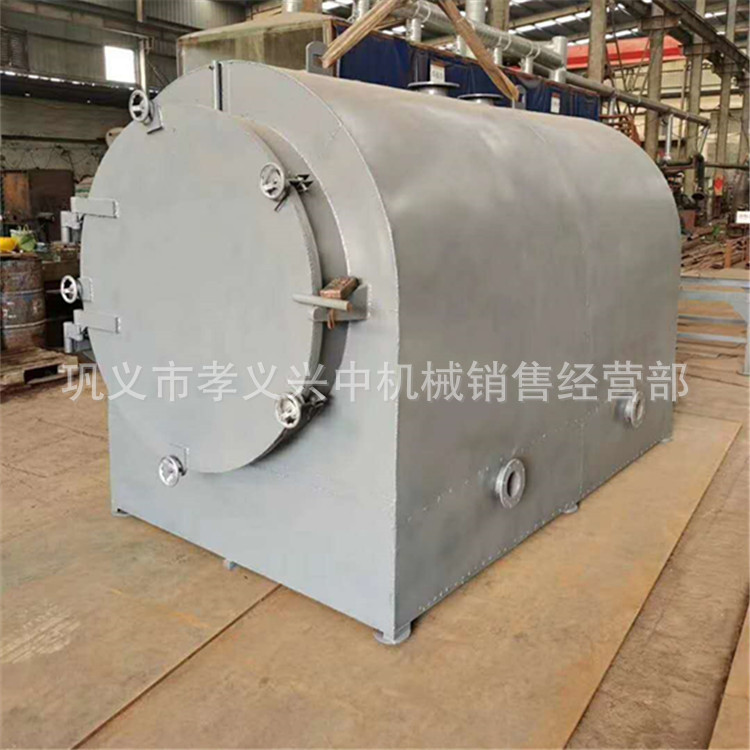 实木炭化炉设备3吨干馏式木炭生产设备家用小型废柴炭化设备