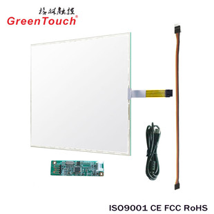 14.1寸电阻屏5现货电阻厂家线14.1寸5线触摸屏液晶屏显示触摸屏