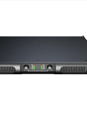 热销专业d类1u600w双声道功放数字音频超重低音功放调控台