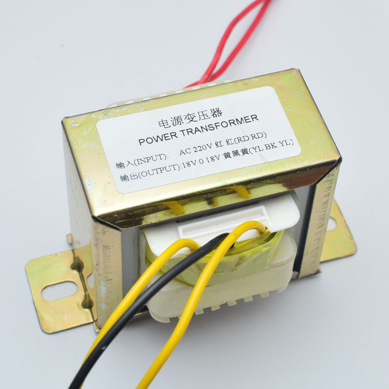 纯铜交流双18V50W电源变压器LM1875功放适用