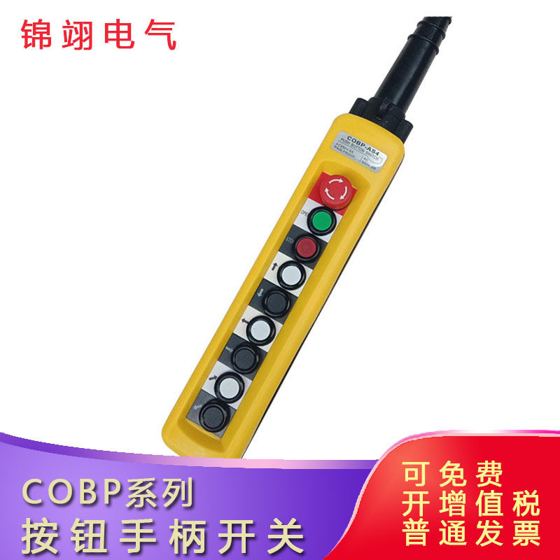 COBP-AS4按钮手柄开关防雨防尘控制开关电动葫芦手电门天车吊车