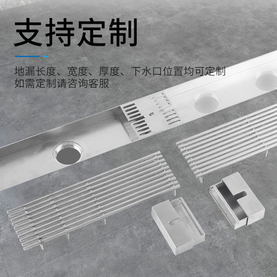 直销拉丝淋浴房双推拉无障碍地漏不锈钢304
