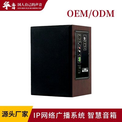 教学音箱智慧木质音箱室内音响喇叭扩声音箱全频音箱IP网络碳核算