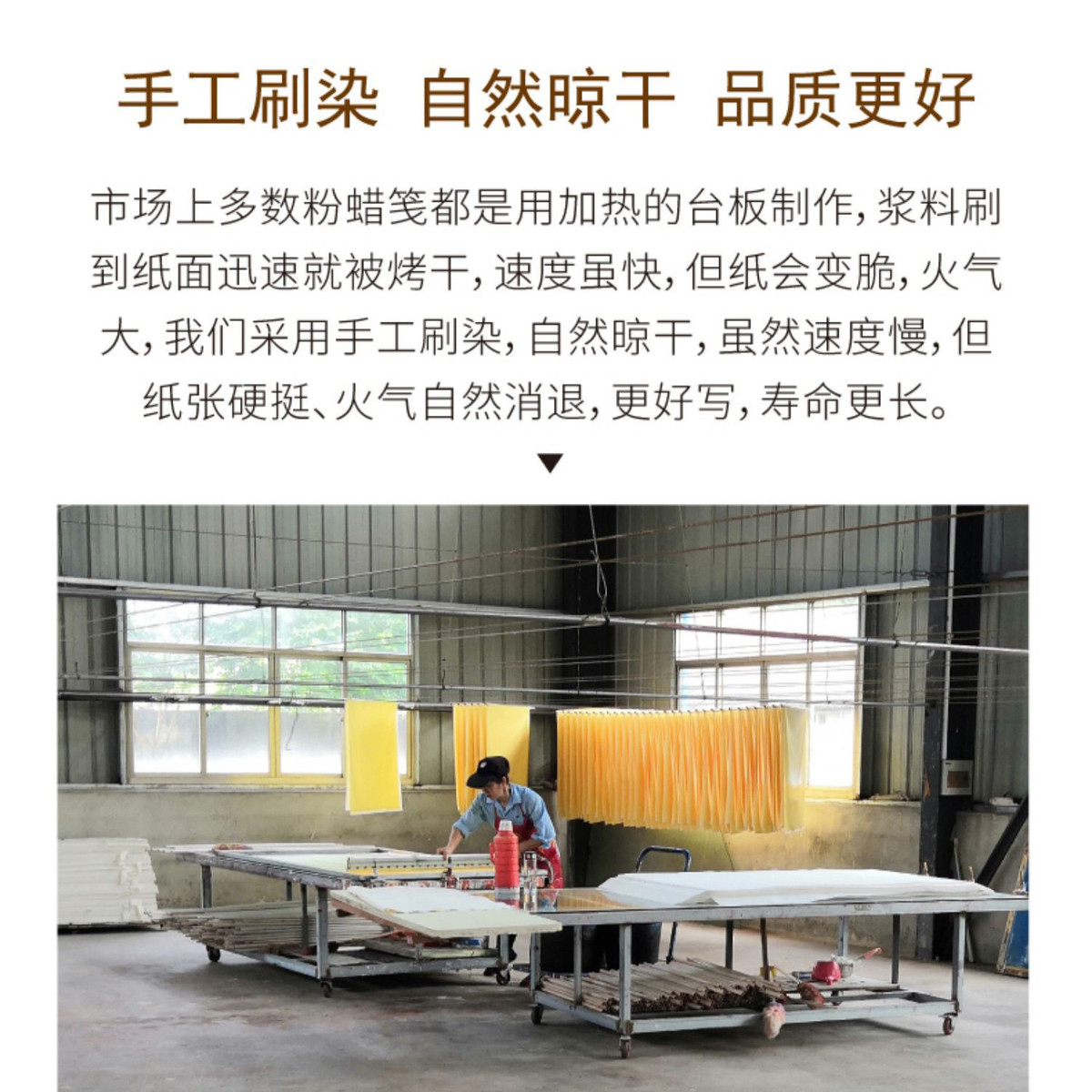 义记宣【】蜡染宣纸手工洒金笺四尺六尺国展投稿专用纸毛笔字书法