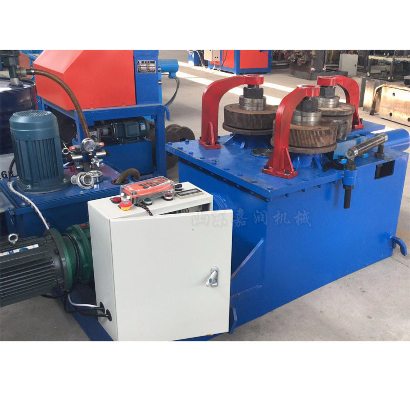 热销盘角铁外翻卷圆机扁铁法兰成型机角钢槽钢液压圆机