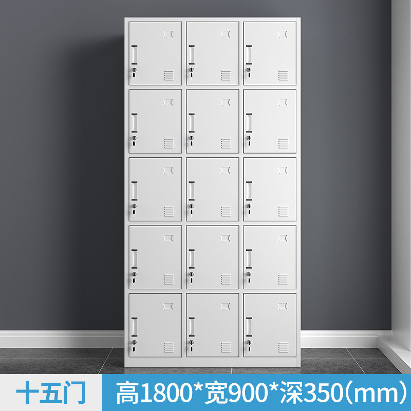 不锈钢橱柜碗柜二十四门员工更衣柜职工多门铁皮柜公司