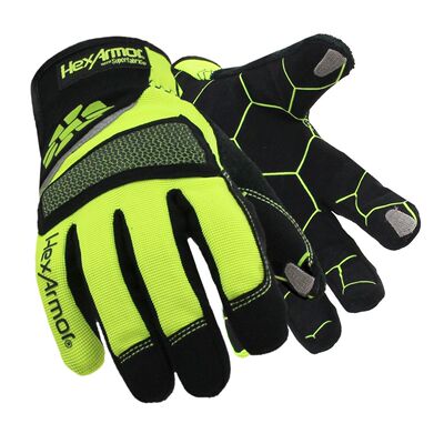 热销hexarmor机械系列4019手套袖口防护搜弹力