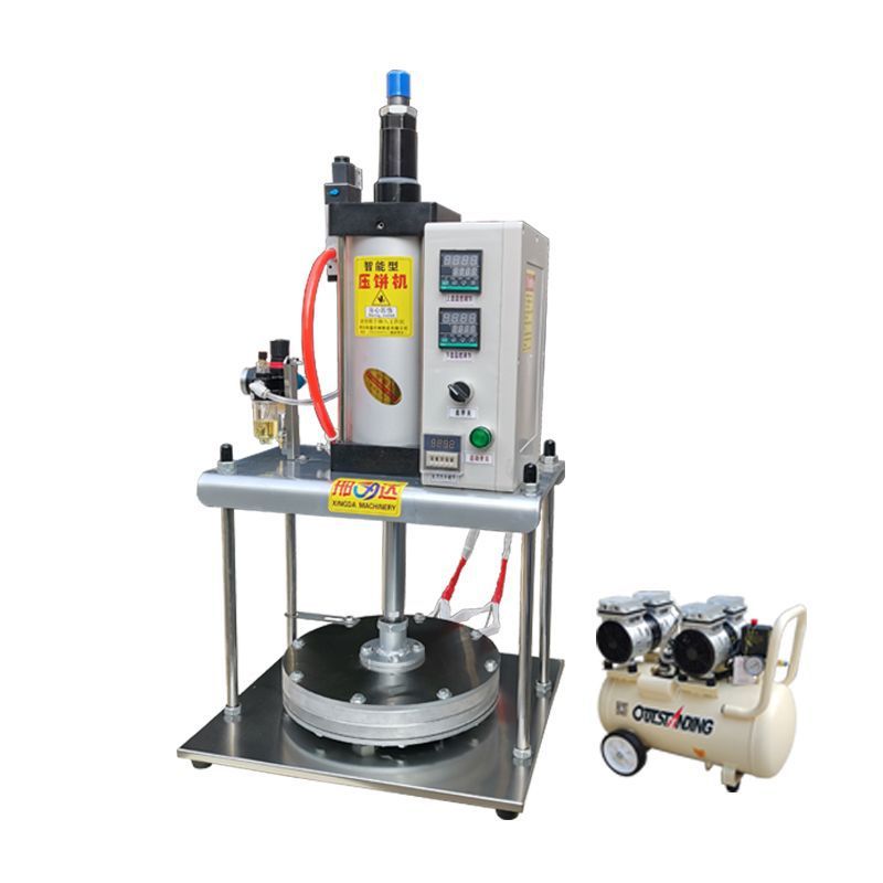 卷饼液压饼机全自动商用烙馍卤肉春卷薄饼机电动压烤鸭台式单饼机