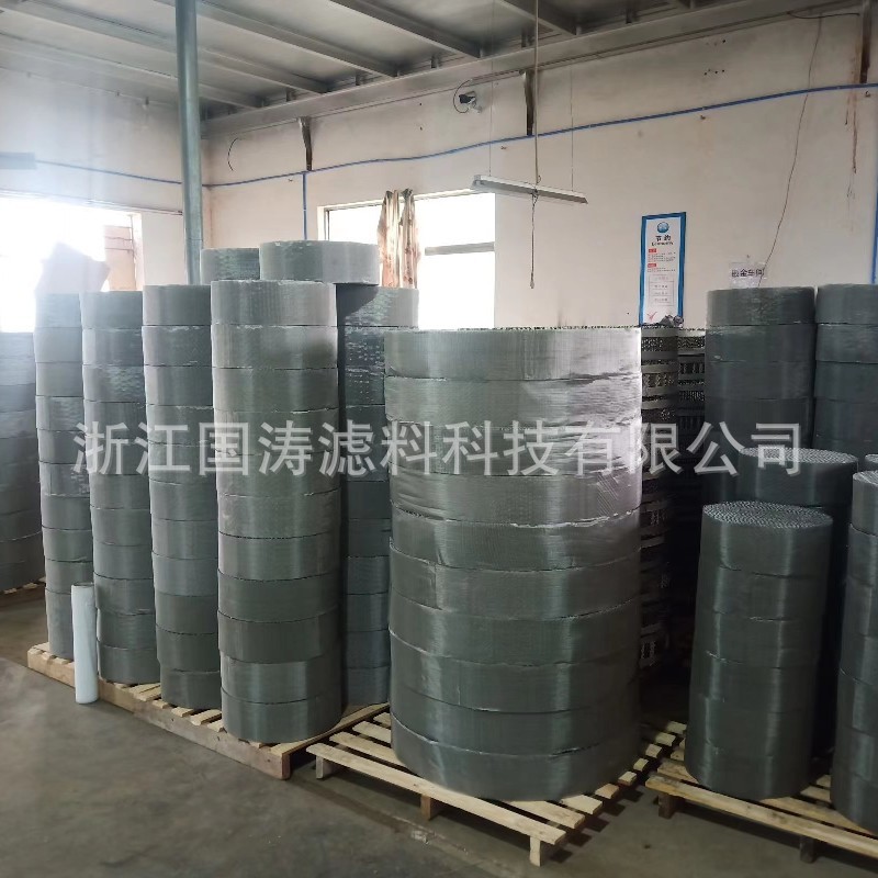 热销耐高温不锈钢316l波纹丝网材质填料bx500cy700ax250过滤规整