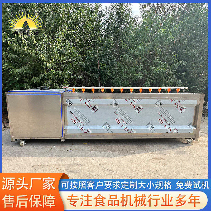 热销金刚提子摩擦抛光清洗蟠桃核清洗打磨机毛刷清洗机设备