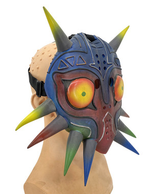 热销万圣节面具热销梅祖拉面具乳胶荒野之息游戏周边塞尔达传说面